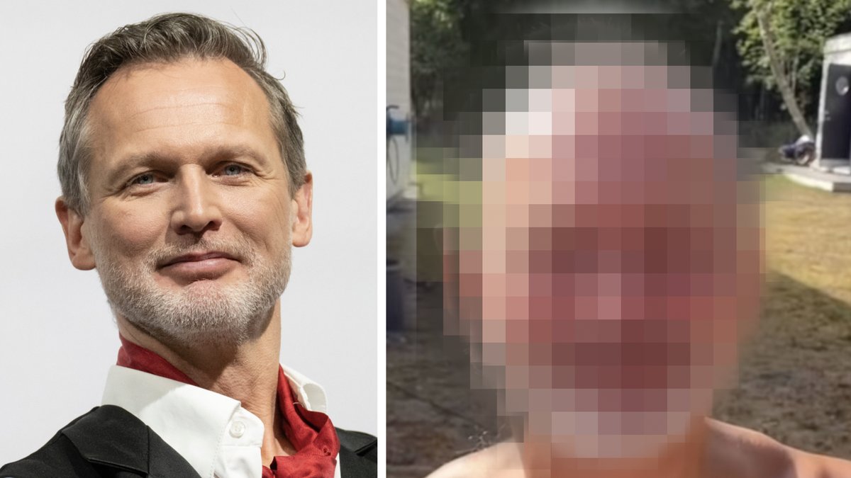 Rickard Sjöberg, 53, har skaffat sig en ny frisyr.